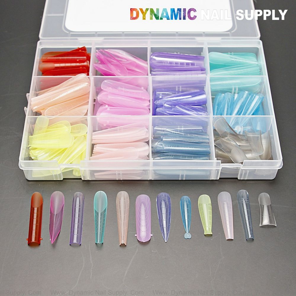 assorted transparent dual form molds - 2