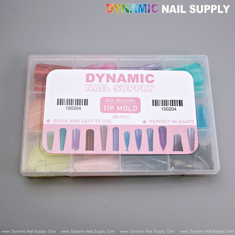 assorted transparent dual form molds - 3