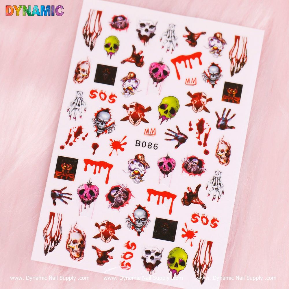 How to Apply Halloween Nail Stickers for Pro Results