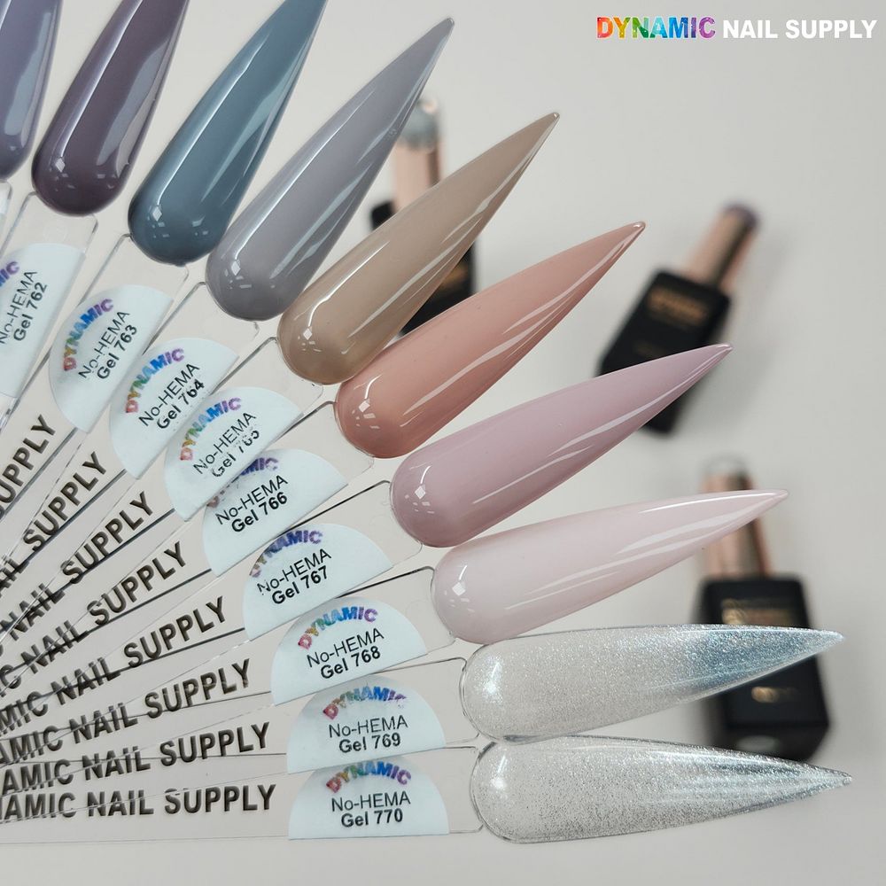 No-HEMA gel polish shades - 3