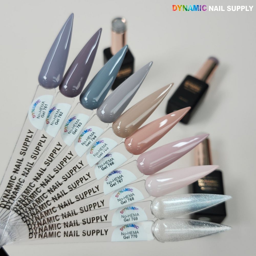 No-HEMA gel polish shades - 5