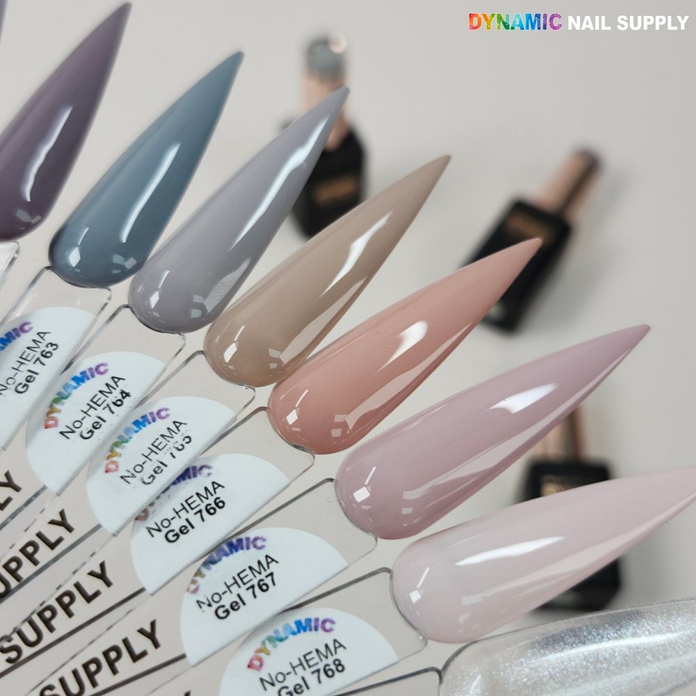 No-HEMA gel polish shades - 6