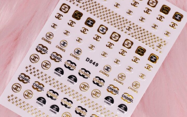 Luxury Nail Art Stickers — Fast Fix for Chipped Nails