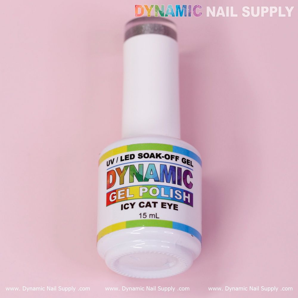 silver magnetic cat eye gel polish bottle - 7