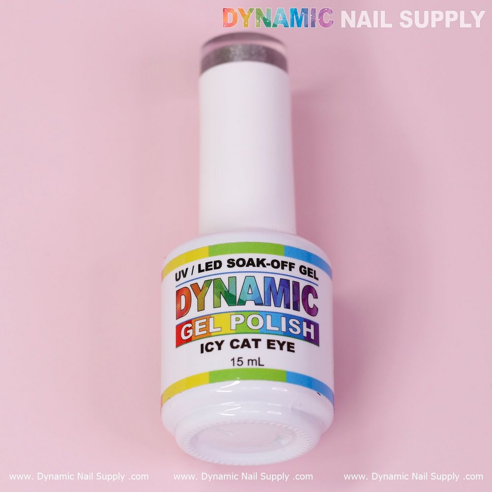 silver magnetic cat eye gel polish bottle - 8
