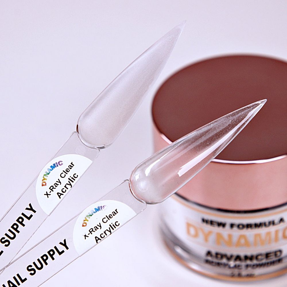 glass-clear acrylic powder jar - 2