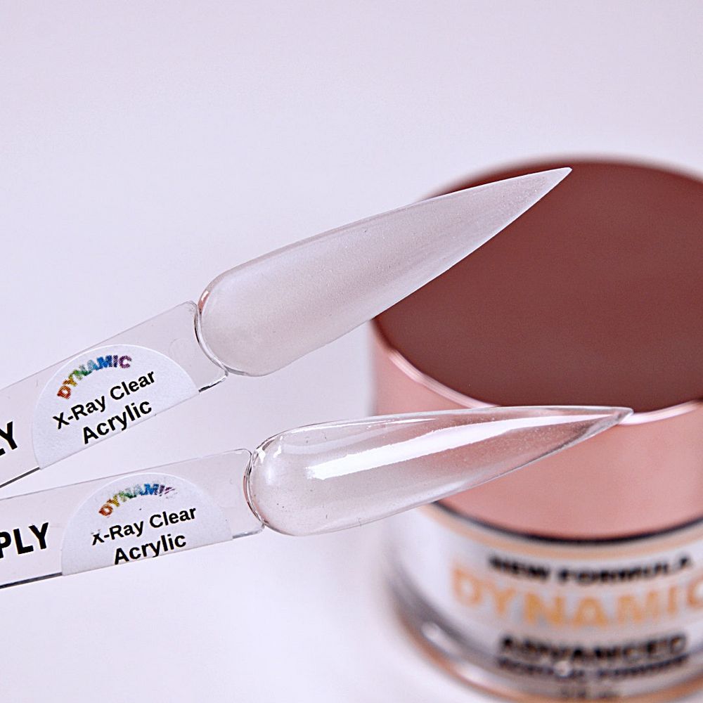 glass-clear acrylic powder jar - 4